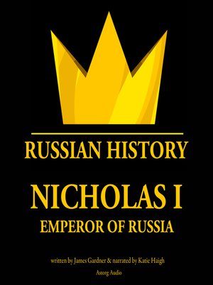 cover image of Nicholas I, emperor of Russia